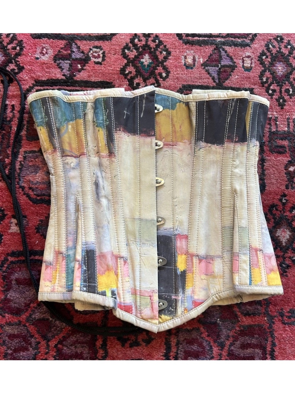 Corset Story Marlyn Daggett Memory Art Overbust Steel Boned Corset 22